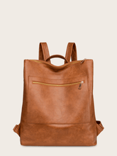 Retro Zipper Large-Capacity Backpack - Shah S. Sahota